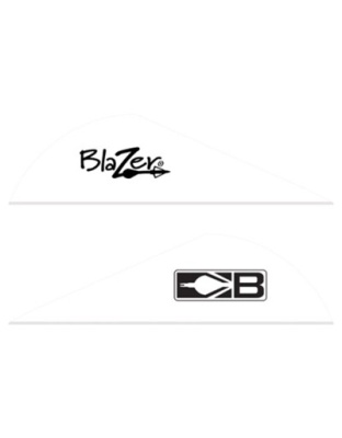 Bohning Blazer Vanes 2" Solid White 100-Pack