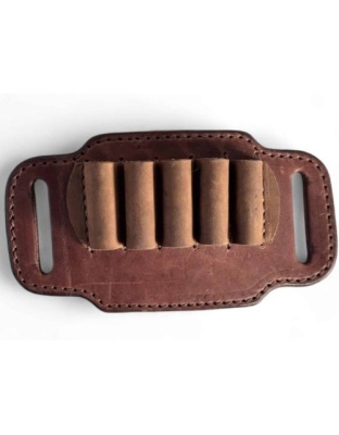 1791 Gunleather Hunt Ammo Belt Slide 12 Gauge Ambidextrious Brown