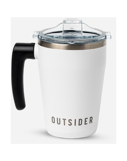 Outsider The AM Travel Mug White