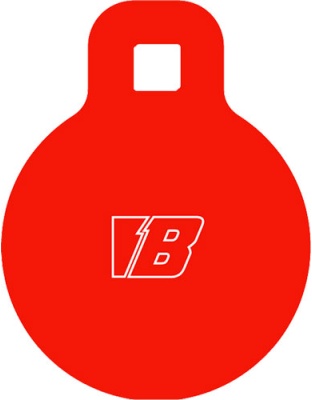 Bash Target Supply AR500 Gong Target Round 4"-5/16" Thick