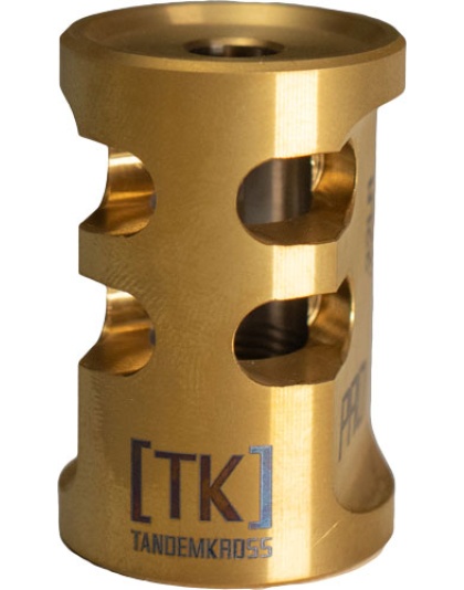 Tandemkross Game Changer Pro Compensator for.22 LR Gold