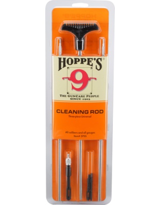 Hoppes Stainless Steel Cleaning Rod 3-Pc Rifles and Shotguns