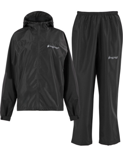Frogg Toggs Men's Vapor Rain Suit Black Extra Large/2X