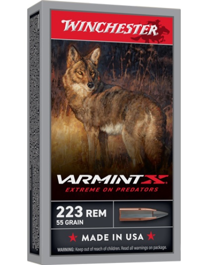 Winchester Ammunition Varmint-Xp 223 Rem 55 Grain Extreme Pt 20 Rounds 10 Boxes per Case