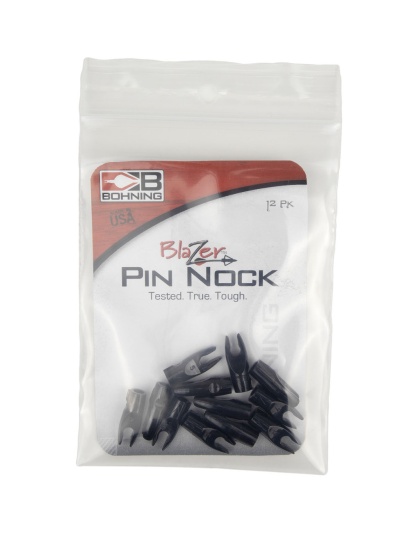 Bohning Blazer Pin Nocks Black 12 pk.