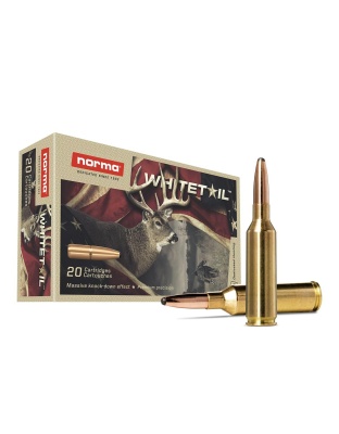 Norma WhiteTail Rifle Ammunition 6.5 PRC 140gr PSP 2657 fps 20/ct