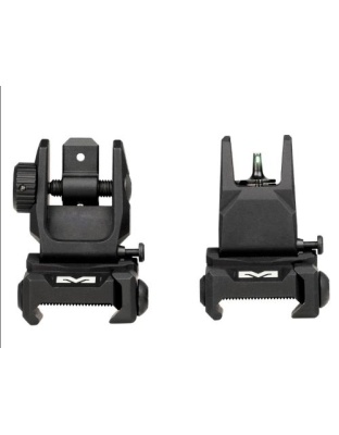 Meprolight Cabs Co-Witness Back Up Sights Blank Rear Green