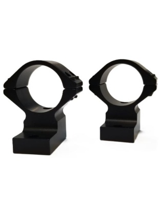 Talley Manufacturing Ring/Base Combo 1" High Tikka T3 T3X Black