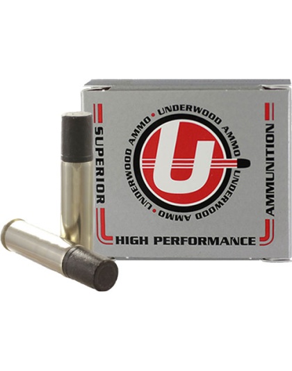 Underwood Ammo 500 Sw Magazine 700 Grain Lead Flat Nose 20 Rounds 10 Boxes per Case