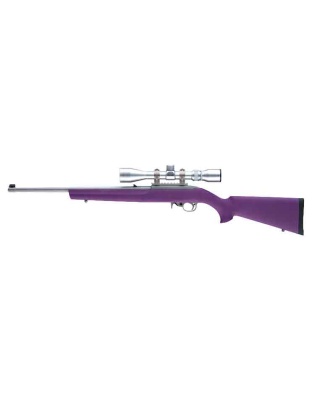 Hogue Stock Ruger 10/22 Heavy Barrel Purple