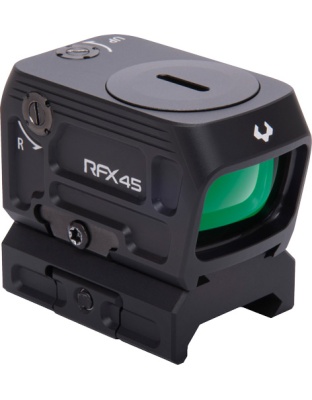 Viridian Reflex Sight RFX45 5MOA Green Dot Low Picatinny Mount