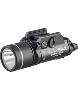 Streamlight TLR-1 Hollow Point-X Light with Rail Mount White LED Black