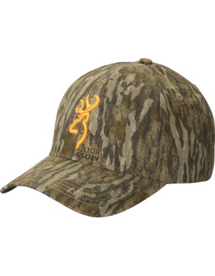 Browning Rimfire Cap Buckmark Logo Bottomland Velcro