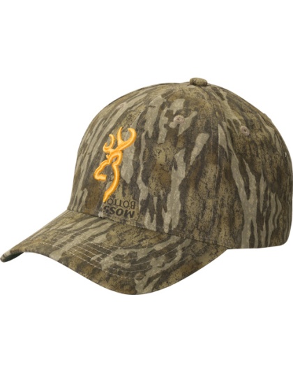 Browning Rimfire Cap Buckmark Logo Bottomland Velcro
