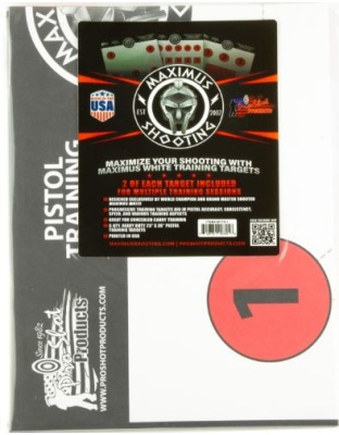 Pro-Shot Products Splatter Shot Target Maximum White Pistol Training 1-Set