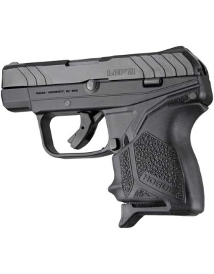 Hogue Handall Beaver Tail Grip Sleeve Ruger Lcp Ii Black