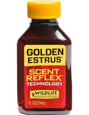 Wildlife Research Deer Lure Golden Estrus with Scent Reflex Tech 1 fl oz