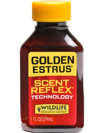 Wildlife Research Deer Lure Golden Estrus with Scent Reflex Tech 1 fl oz