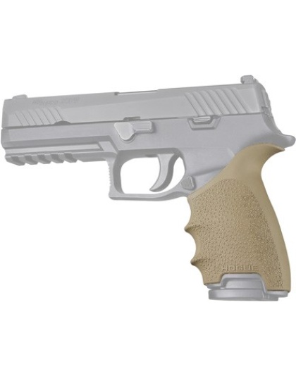 Hogue Handall Beaver Tail Grip Sleeve SIG Sauer P320 Flat Dark Earth