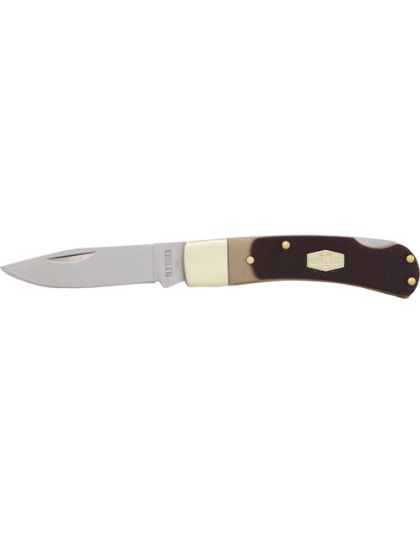 Old Timer Knife Bear Head 1-Blade Lockback 2.2" Stainless Steel Del