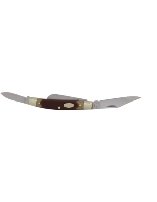 Old Timer Knife Middleman 3-Blade 2.4" Stainless Steel Delrin