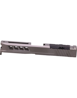 True Precision Ruger Rxm Slide with Rmr Cut Stealth Gray