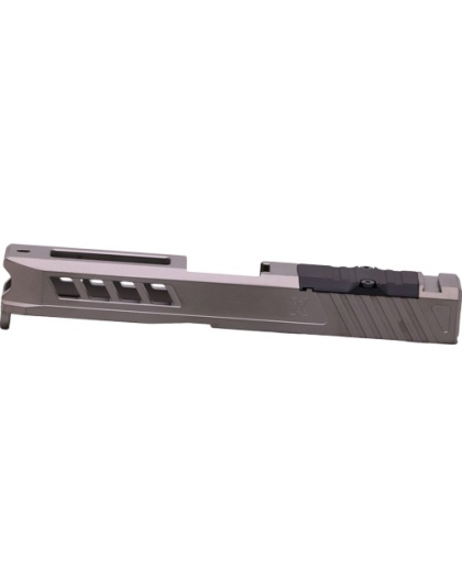 True Precision Ruger Rxm Slide with Rmr Cut Stealth Gray