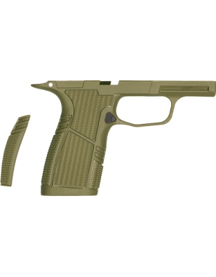 Tyrant CNC SIG P365 Grip Module Snub Size Od Green