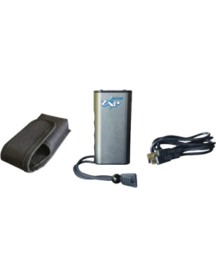PSP Products Zap Edge Stun Gun Gunmetal 950000 Volt with USB Charger