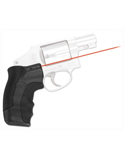 Crimson Trace Lsr Lsrgrip Red Smith & Wesson J-Frm Rnd Butt Recoil Redu