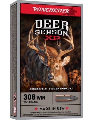 Winchester Ammunition Deer Xp .308 Winchester (.308 Win) 150 Grain Extreme Pt 20 Rounds