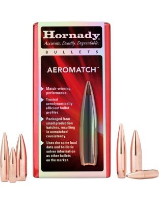 Hornady Bullets 22 Caliber.224 69 Grain. ELD-Vt 100 Count 25 Boxes per Case