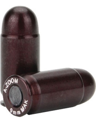A-Zoom Metal Snap Cap 9X18MM 9 mm Makarov 5-Pack