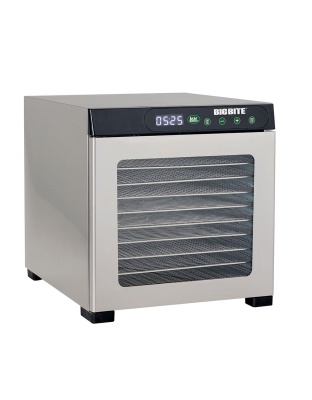 LEM BigBite 10-Tray Stainless Steel Dehydrator