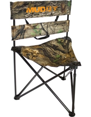 Muddy Folding Tripod Ground Seat Epic Camo 250LB Rating