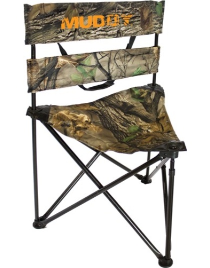 Muddy Folding Tripod Ground Seat Epic Camo 250LB Rating