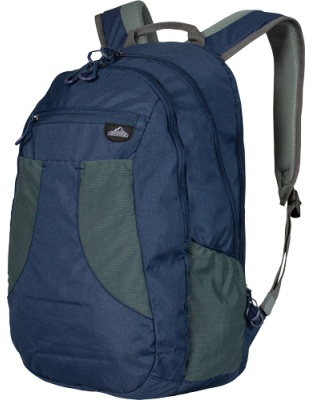 Red Rock Gear Rio Backpack 22 Liter Laptop Friendly Navy/Gray