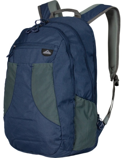 Red Rock Gear Rio Backpack 22 Liter Laptop Friendly Navy/Gray