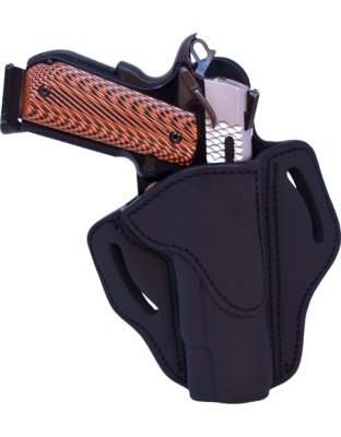 1791 Gunleather BH1 Belt Holsr Outside-the-Waistband Multi Fit Right-Hand 1911 Frame 4-5" Stelth Black