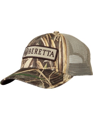 Beretta Cap Patch Trucker Rect Patch Mesh Back Rt Max-7