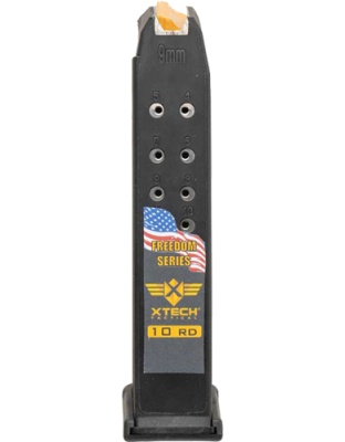 Xtech Tactical Magazine for Glock 17 10 Rounds Freedom Series