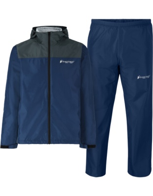 Frogg Toggs Men's Vapor Rain Suit Blue & Gray Md/Large