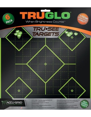 Truglo Tru-See Reactive Target 5 Daimond 6-Pack Green