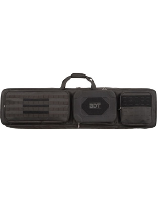Bulldog 38" Double Suppressor Tactical Rifle Case Black