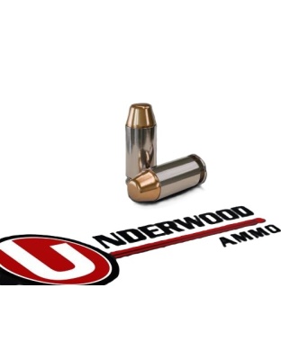 Underwood Ammo 40 S&W 180 Grain Full Metal Jacket Range Supply 50 Rounds 10 Boxes per Case