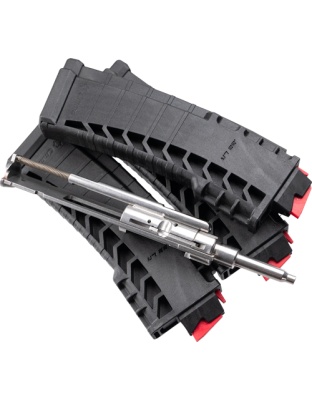 CMMG AR Conversion Kit.22 Long Rifle Bravo 3-25 Rounds Magazines Black