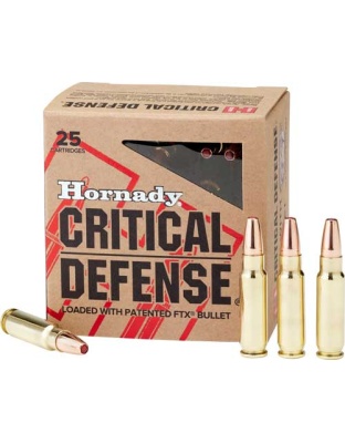 Hornady Critical Defense 5.7X28 40 Grain Ftx 25 Rounds 10 Boxes per Case