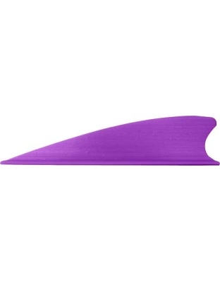 Tactical Vanes Matrix 2.25" Shield Cut Purple 36 Pack