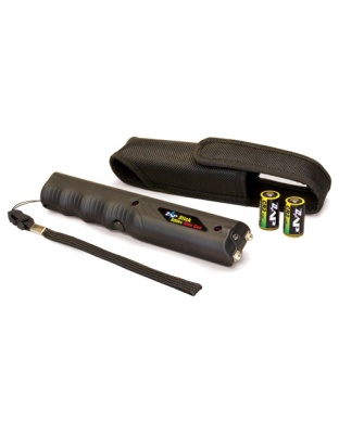 PSP Products Zap Stun Zap Stick Black with Flashlight 800000 Volts