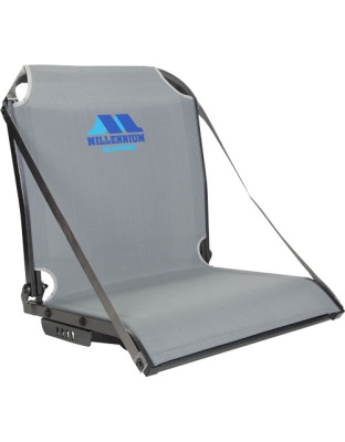 Millennium Marine B100 Boat Seat with Arm Rest Straps Gray